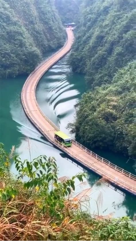 floating road in china